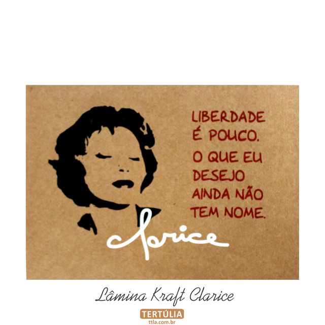 Lâmina Clarice Liberdade