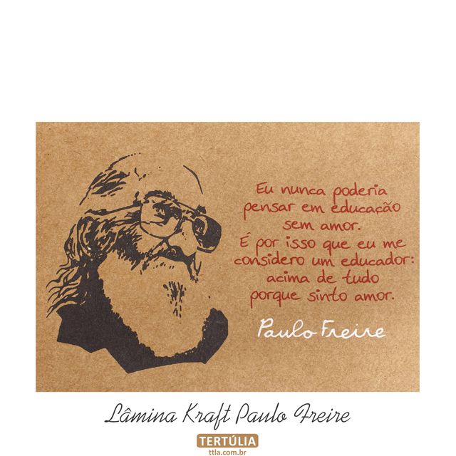 Lâmina Paulo Freire