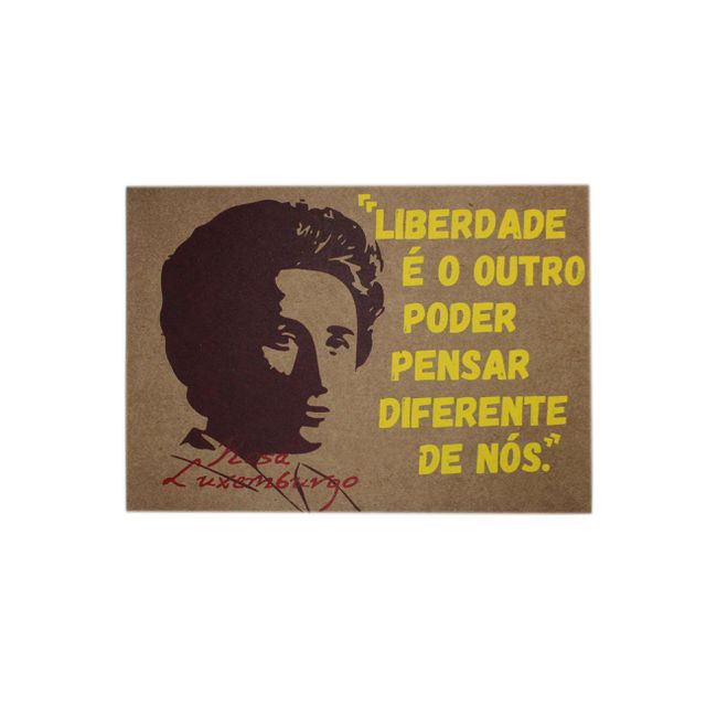 Lâmina Rosa Luxemburgo Liberdade