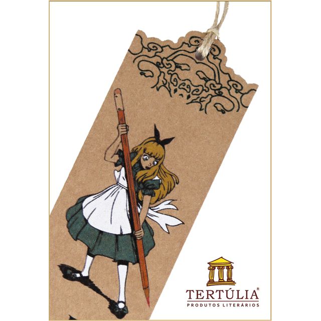 MUNDO ALICE - Marcador de Página Alice