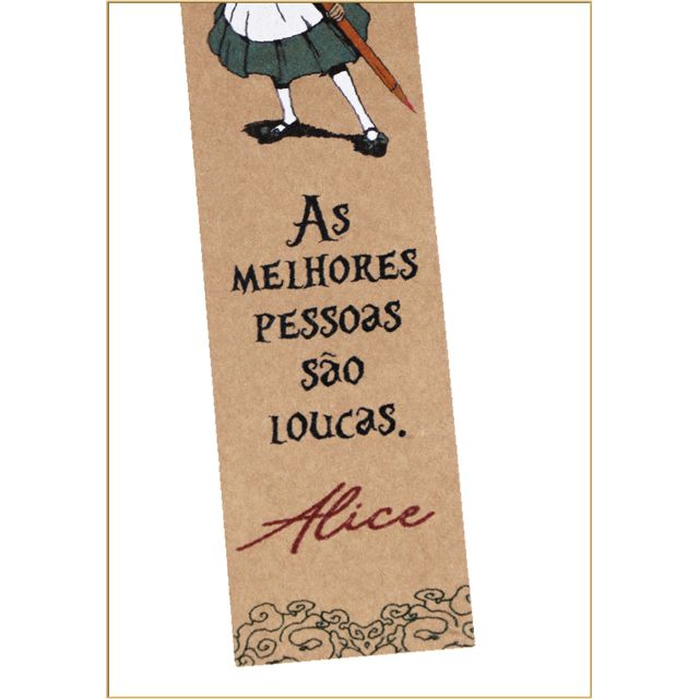 MUNDO ALICE - Marcador de Página Alice