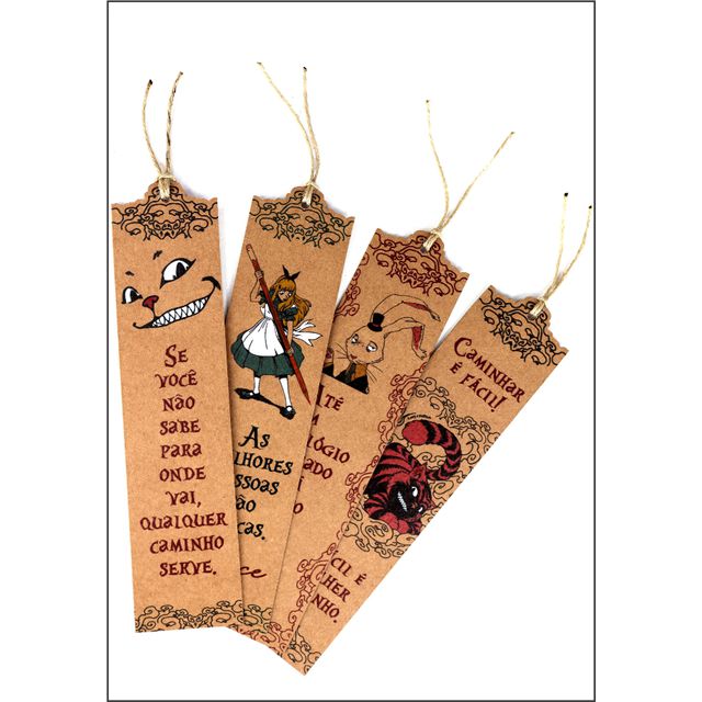 MARCADOR DE PÁGINA - COMBO MUNDO ALICE