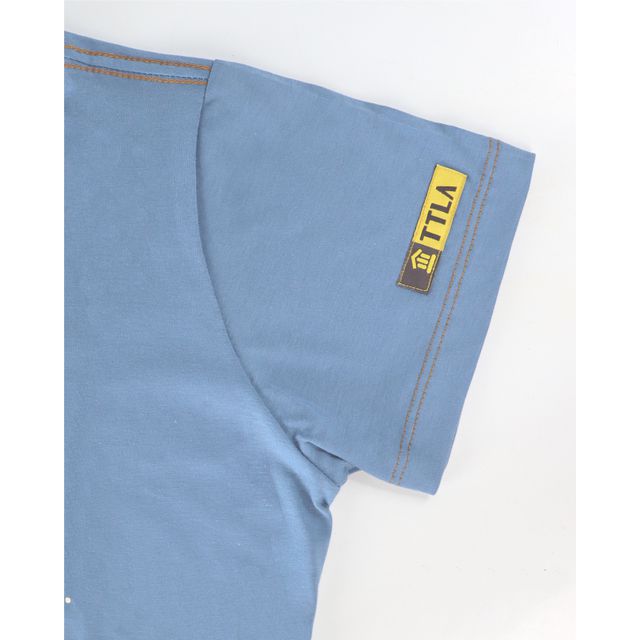 Babylook Clarice - Azul Claro