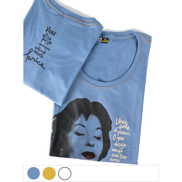Babylook Clarice - Azul Claro