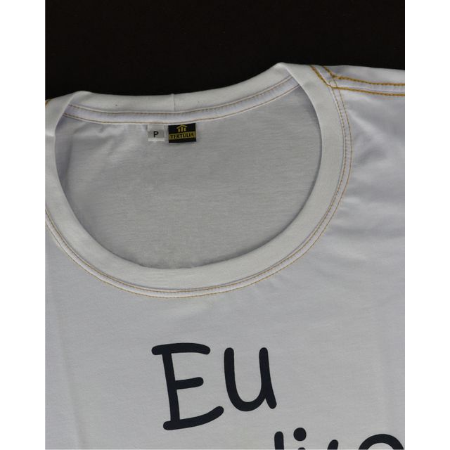 BABYLOOK EU ACREDITO EM LIVROS - Branca