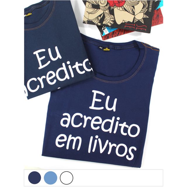 BABYLOOK EU ACREDITO EM LIVROS - Marinho