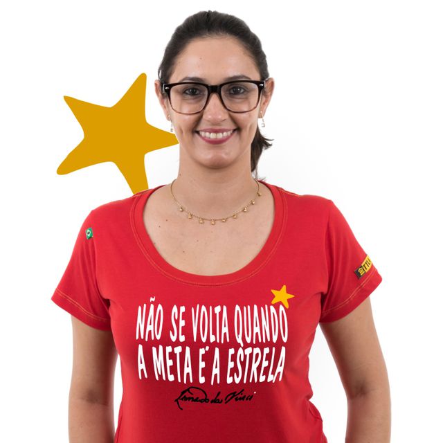 Babylook Leonardo da Vinci - Vermelha