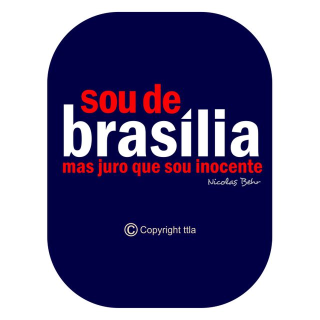 Babylook Nicolas Behr Brasília Azul Marinho