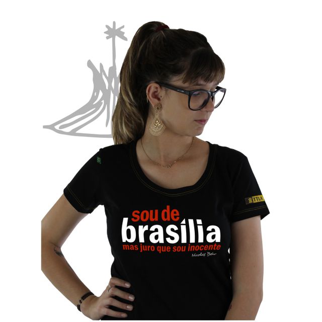 Babylook Nicolas Behr Brasília Preta