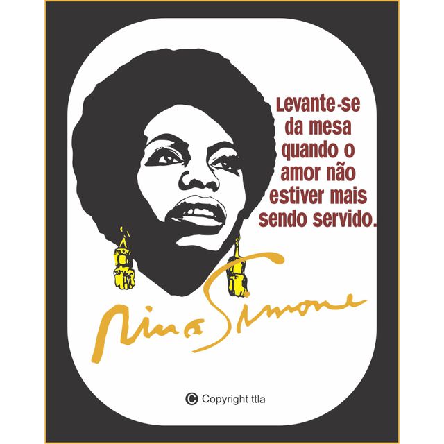 Babylook Nina Simone Amor Branca