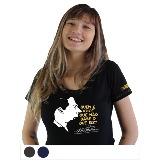 Babylook Noel Rosa Preta