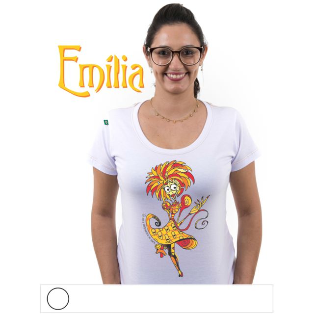 BABYLOOK EMÍLIA - Branca - O SÍTIO DE TIM BURTON