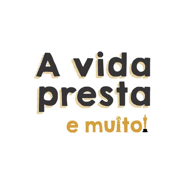 Camiseta A Vida Presta - Branca