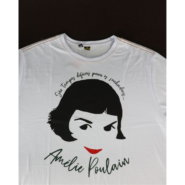 Camiseta Amélie Poulain - Branca