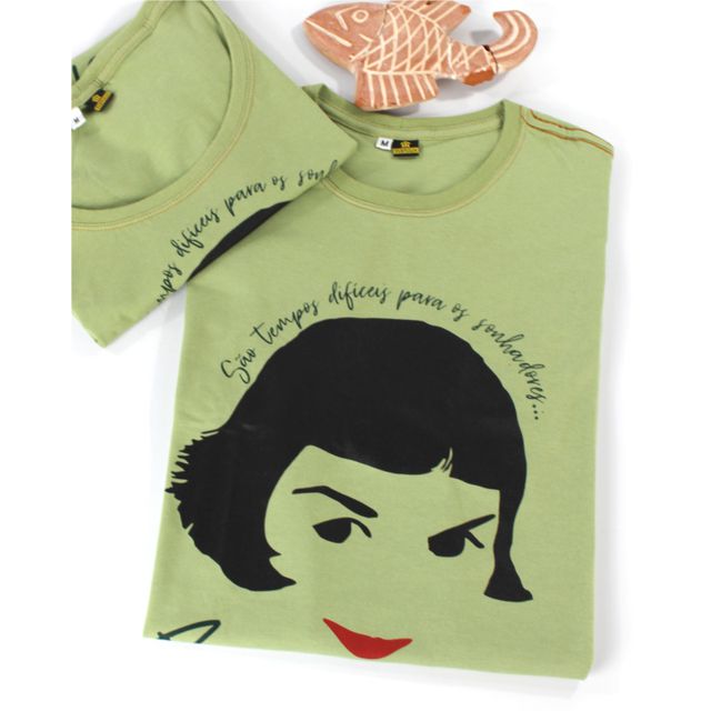 Camiseta Amélie Poulain - Verde