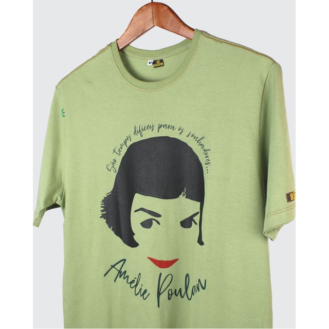 Camiseta Amélie Poulain - Verde