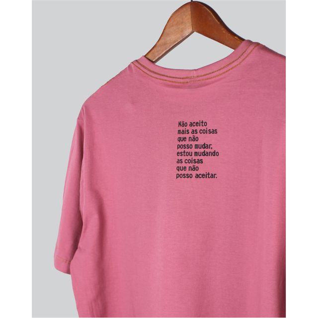 Camiseta Angela Davis - Goiaba