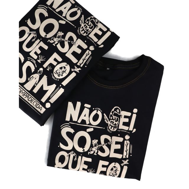 Camiseta O Auto da Compadecida - Preta