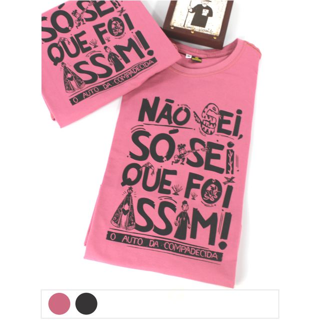 Camiseta O Auto da Compadecida - Goiaba