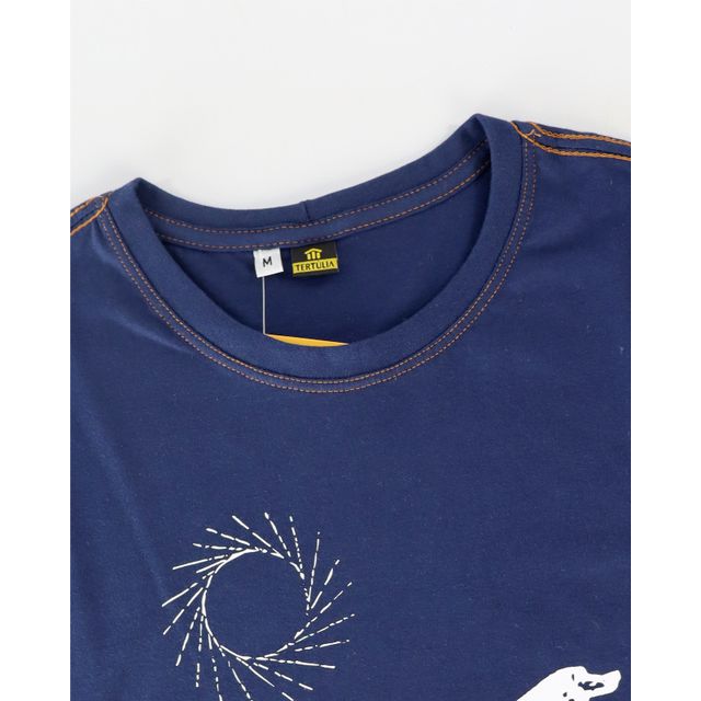 Camiseta Baleia - Marinho