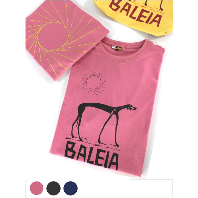 Camiseta Baleia - Goiaba