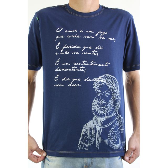 Camiseta Camões Marinho