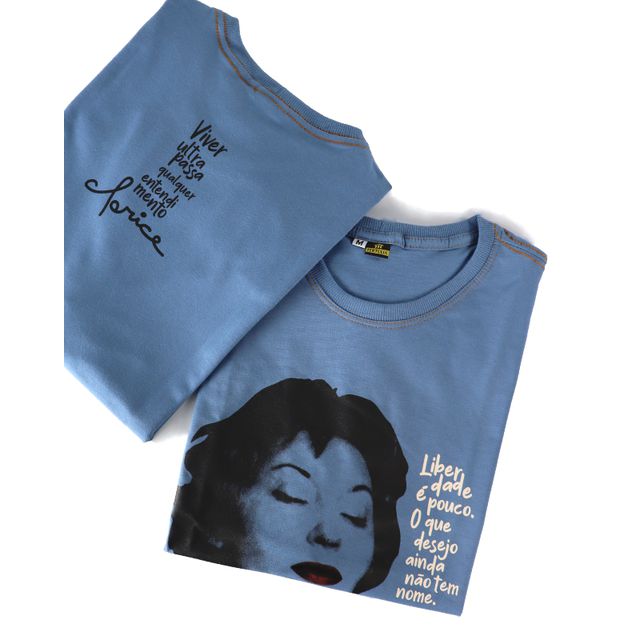 Camiseta Clarice - Azul Claro