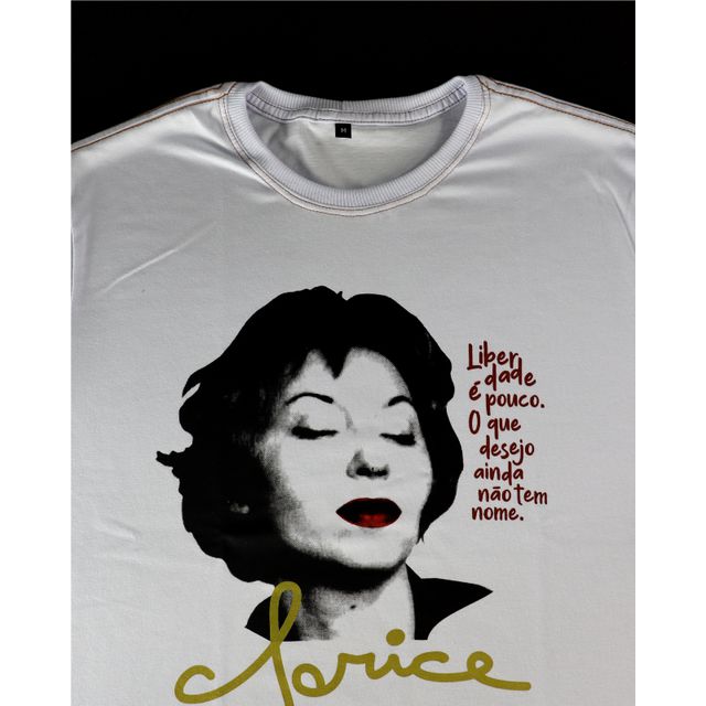 Camiseta Clarice - Branca
