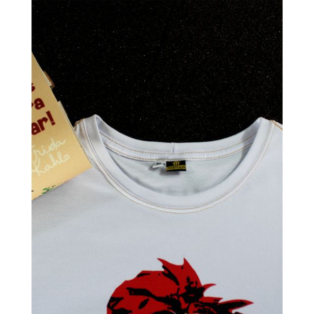Camiseta Frida Kahlo Alas Branca