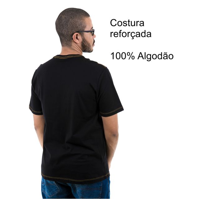 Camiseta Guimarães Rosa - Preta