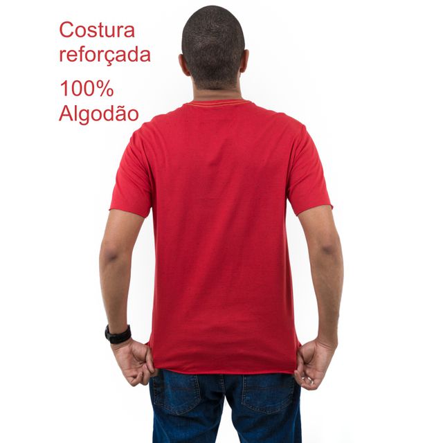 Camiseta Guimarães Rosa - Vermelha
