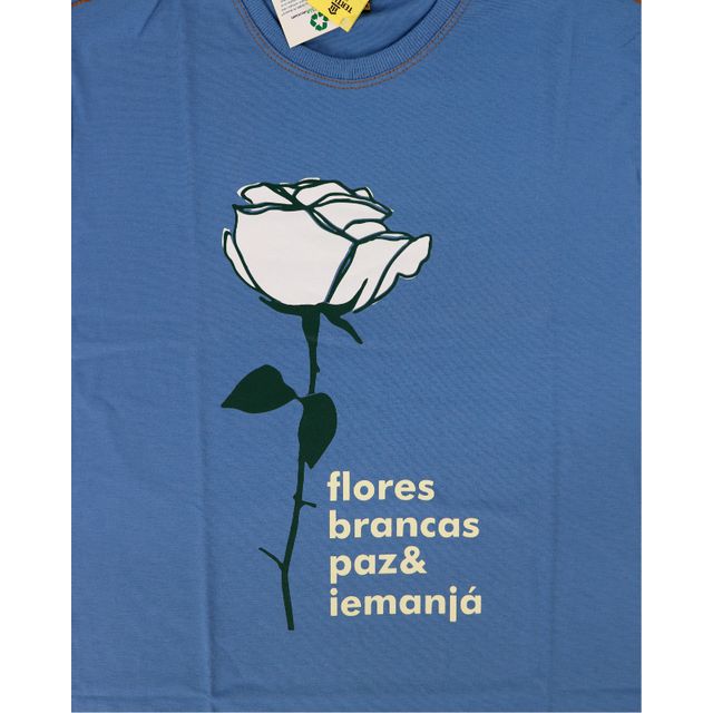 Camiseta Iemanjá - Azul Claro