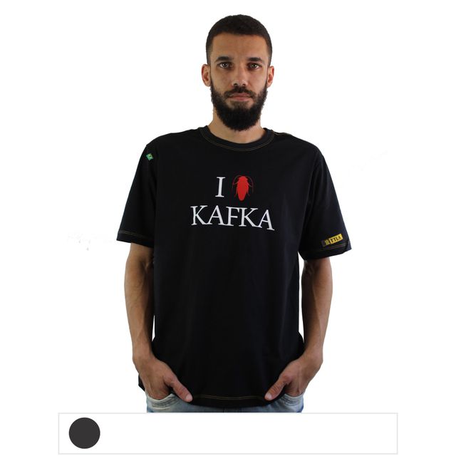 Camiseta Kafka Preta
