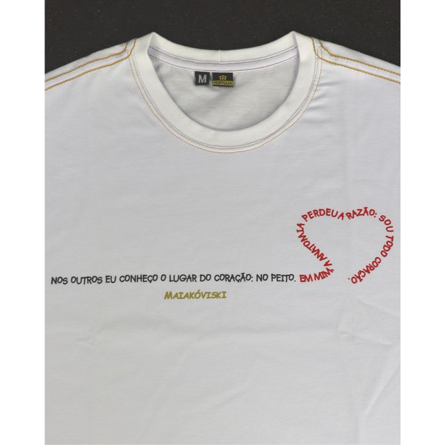 Camiseta Maiakovsk - Branca 