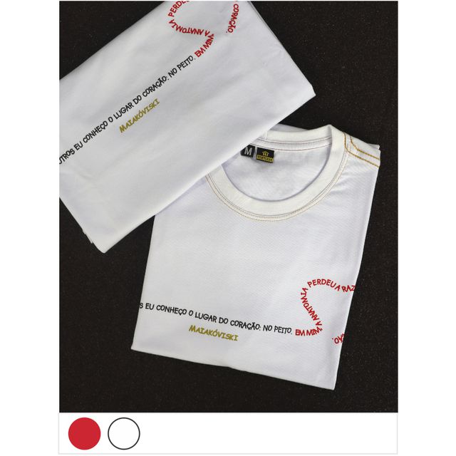 Camiseta Maiakovsk - Branca 