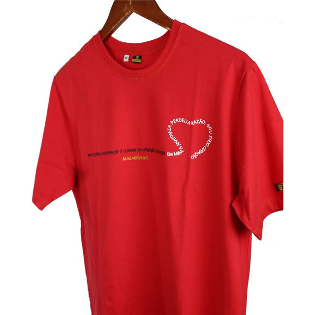 Camiseta Maiakovsk - Vermelha 