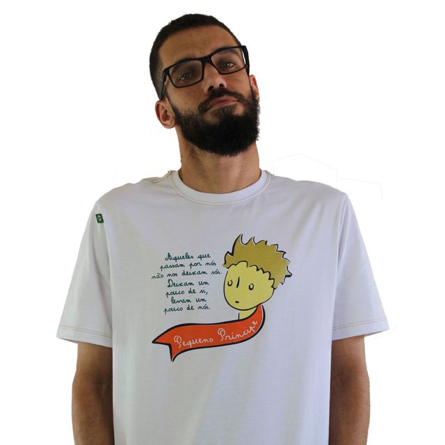 Camiseta Pequeno Príncipe - Marinho