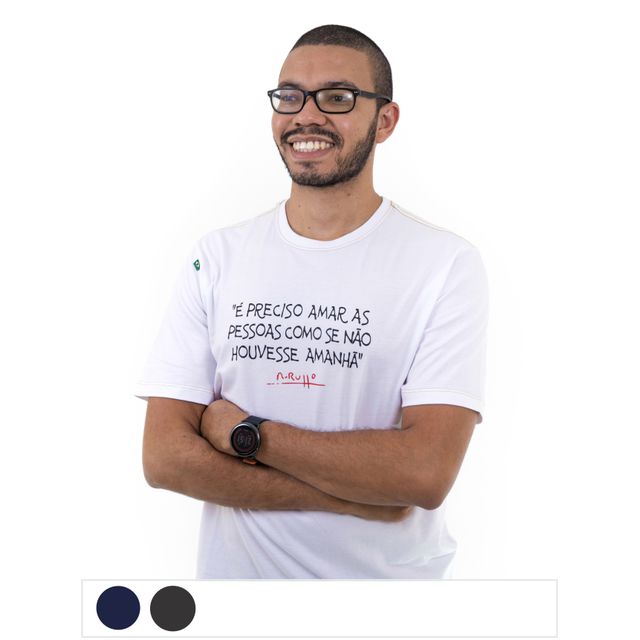 Camiseta Renato Russo Pais e Filhos Branca