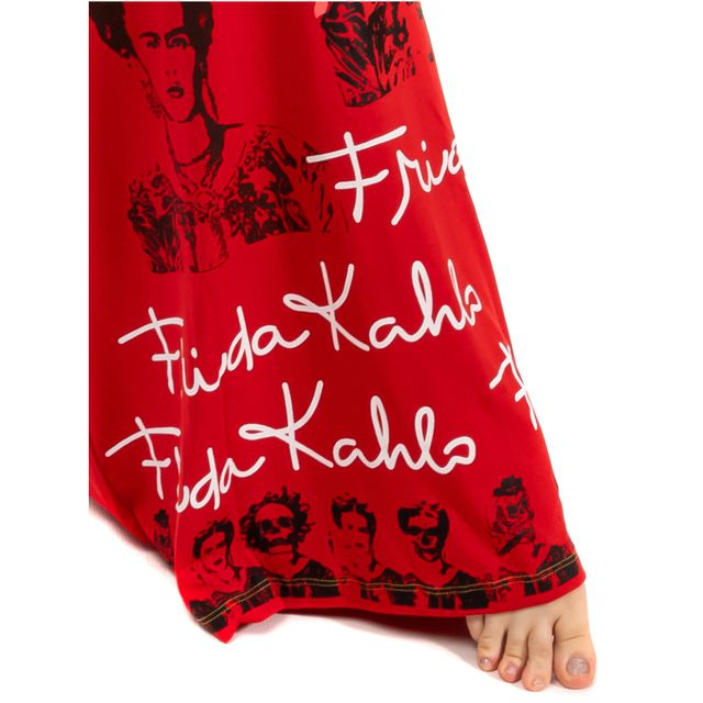 Saia Frida Kahlo Vermelha
