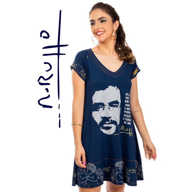 Vestido Renato Russo Marinho