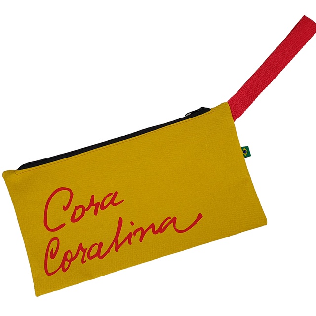 Nécessaire Cora Coralina - Amarela