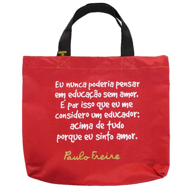 Book Bag Paulo Freire - Educação