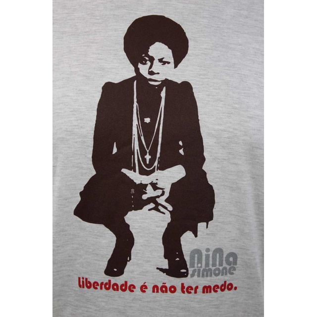 Babylook Nina Simone Liberdade Gelo