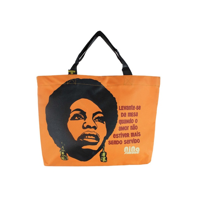 Book Bag Nina Simone Laranja