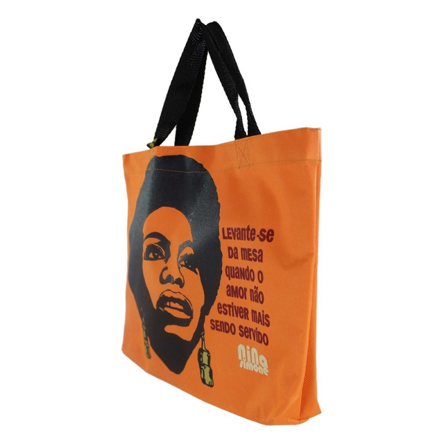Book Bag Nina Simone Laranja