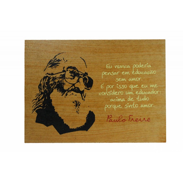 Quadrinho Paulo Freire Educação