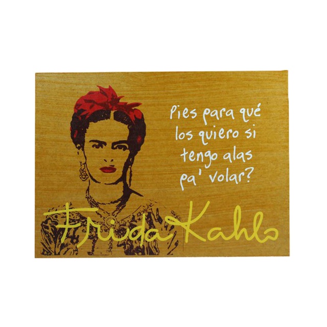 Quadrinho Frida Kahlo Alas