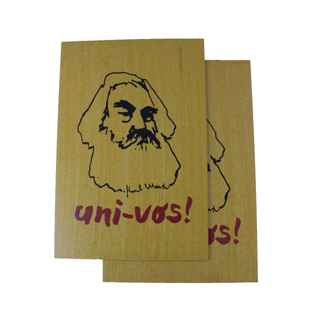 Quadro Karl Marx Tertulia Produtos Literarios