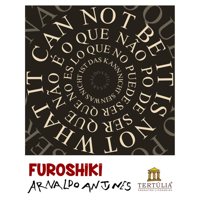 FUROSHIKI ARNALDO ANTUNES - O Que - 70x70cm