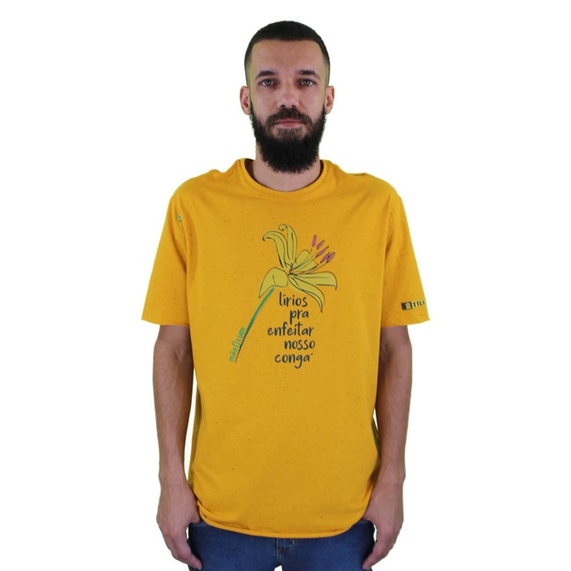 Camiseta Oxum Mostarda